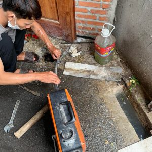 Thông tắc cống, thoát sàn tại Cầu Giấy
