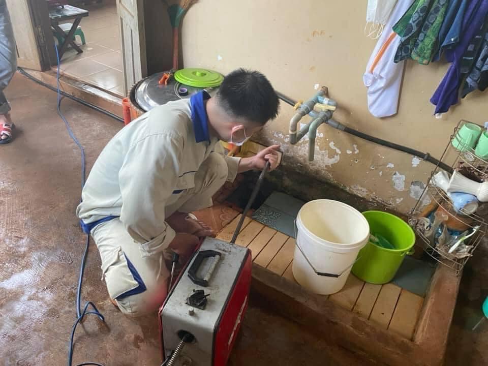 Thông tắc cống, thoát sàn tại Thanh Xuân