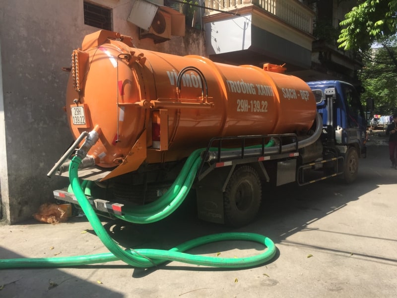 Hút bể phốt, hầm cầu Hà Đông