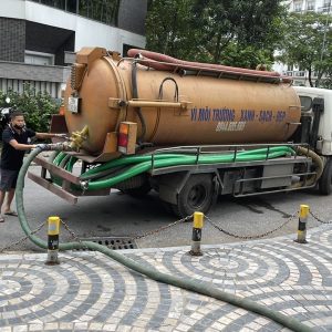 Hút bể phốt, hầm cầu Đống Đa