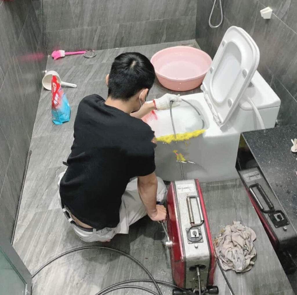 Thông tắc cống, thoát sàn tại Hoàng Mai